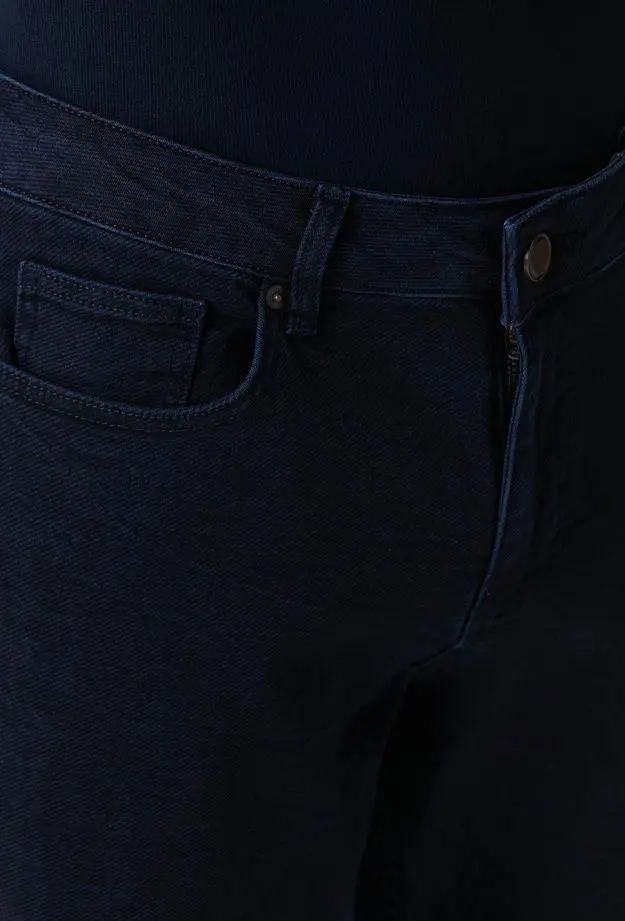 Network Erkek Koyu Lacivert Denim Pantolon