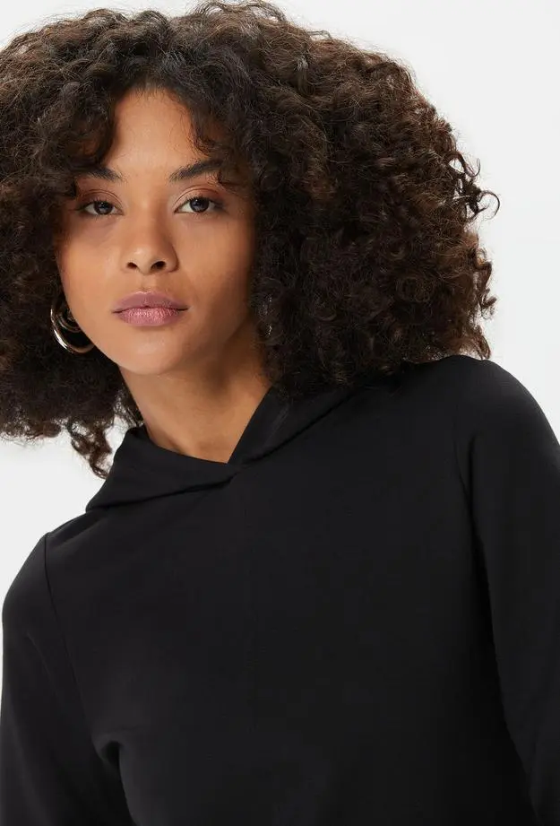 Calvin Klein Tape Milano Siyah Kadın Sweatshirt