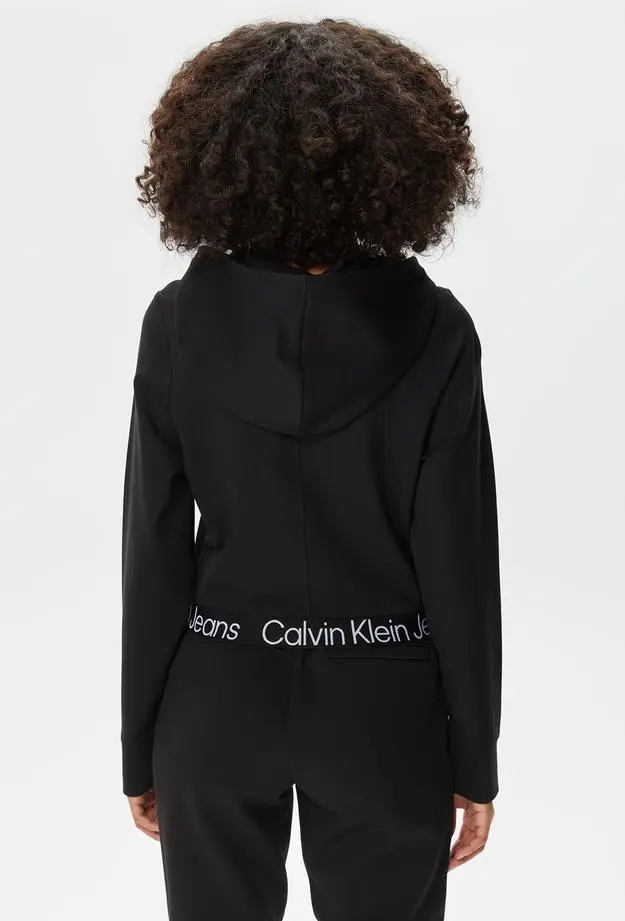 Calvin Klein Tape Milano Siyah Kadın Sweatshirt