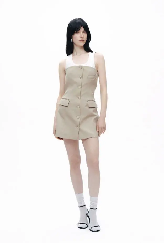 Straplez Mini Elbise