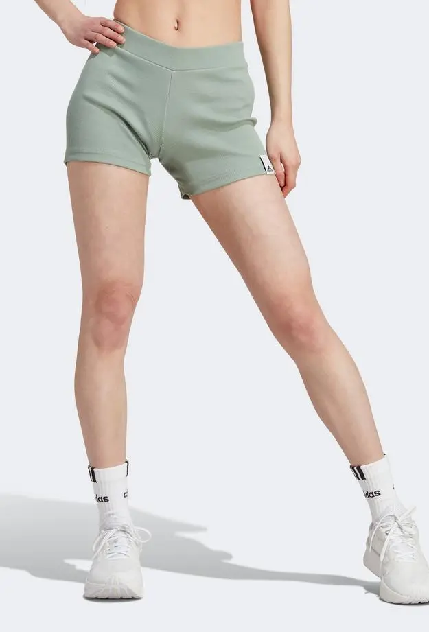 adidas Lng Rıb Kadın Yeşil Şort