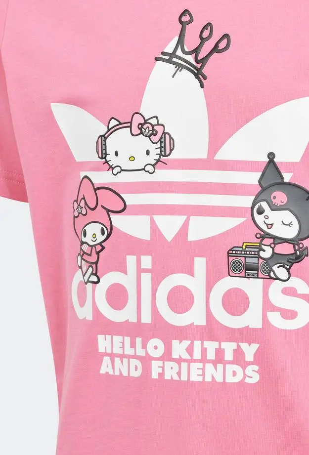 adidas Çocuk Pembe T-Shirt