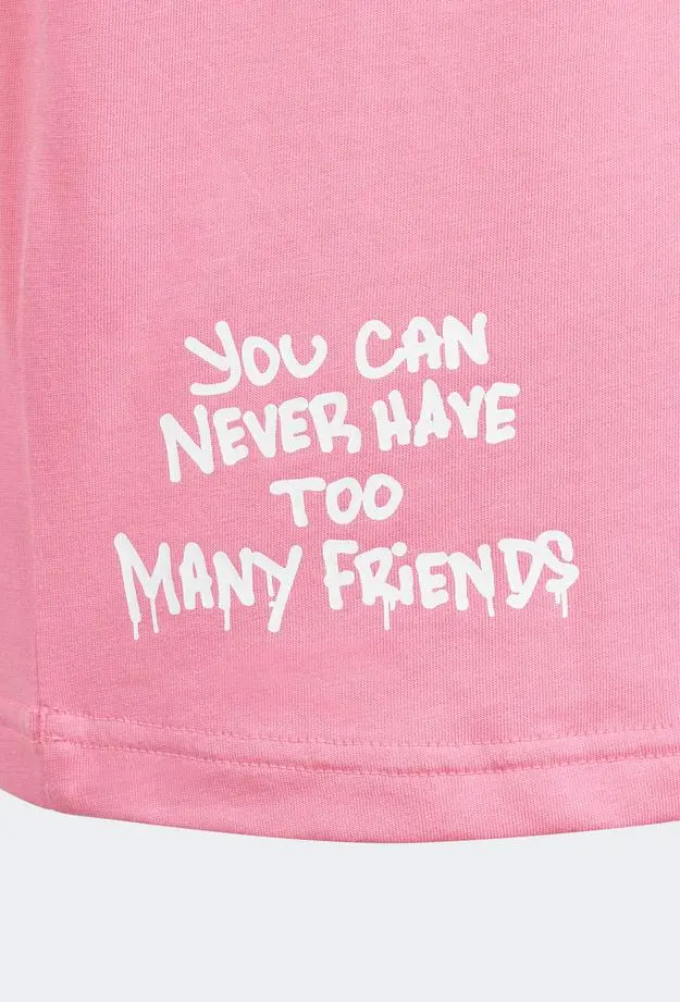 adidas Çocuk Pembe T-Shirt