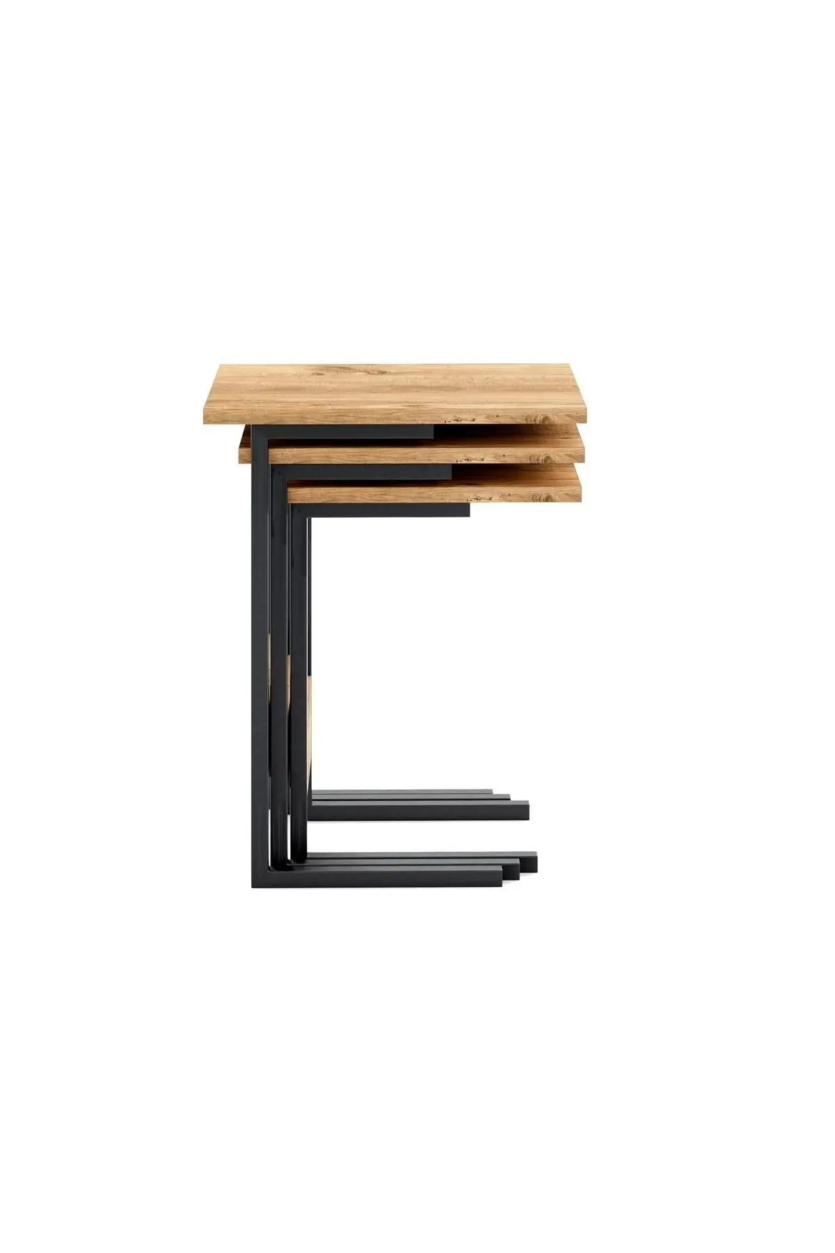 Zg3 Zigon Sehpa, Üçlü, Çam