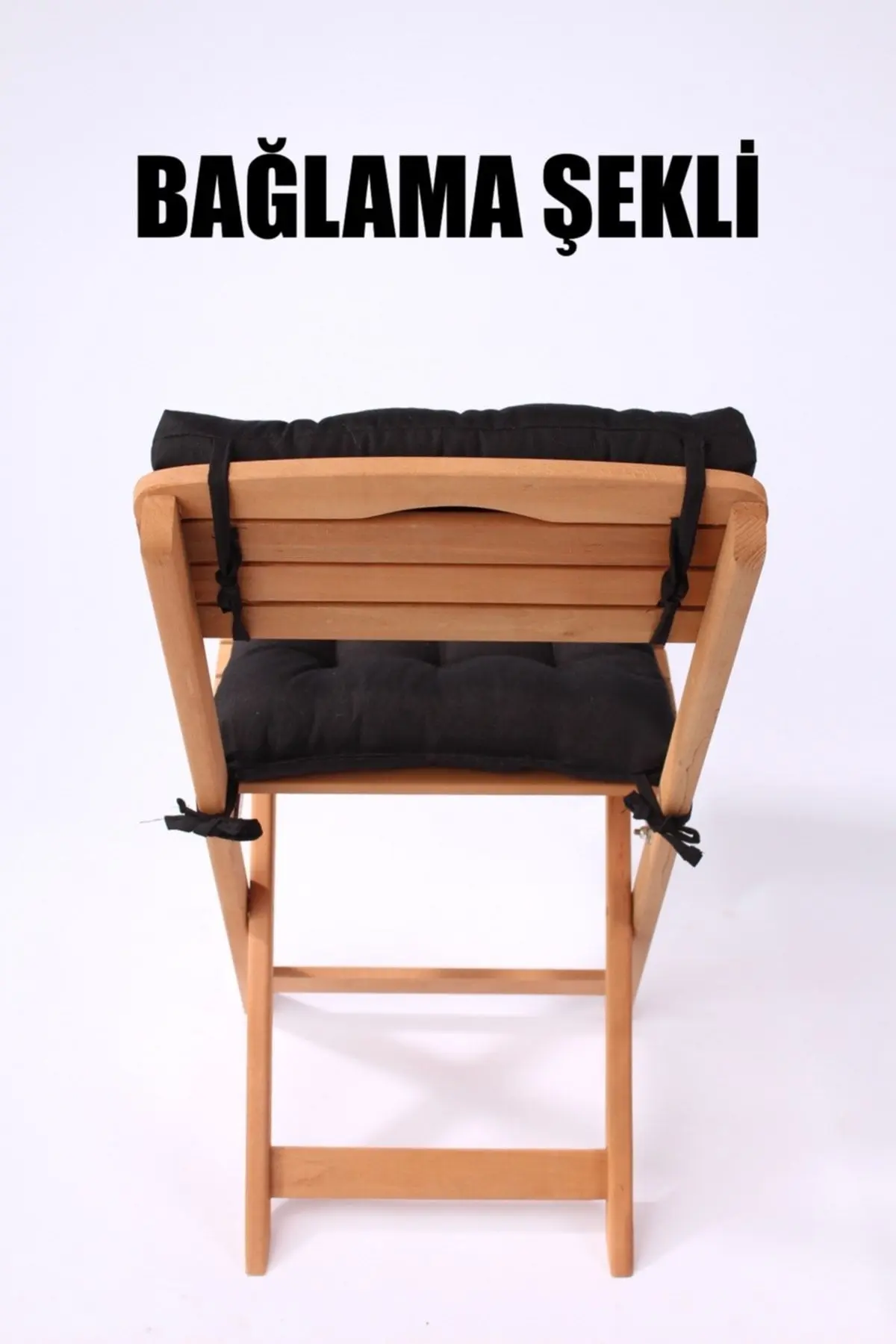 Lüx Bistro Mutfak Bahçe Sandalye Minderi Sırtlıklı Sarı (MİNDER VE SIRT MİNDERİ)