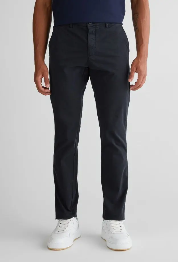 GANT Erkek Siyah Slim Fit Pantolon