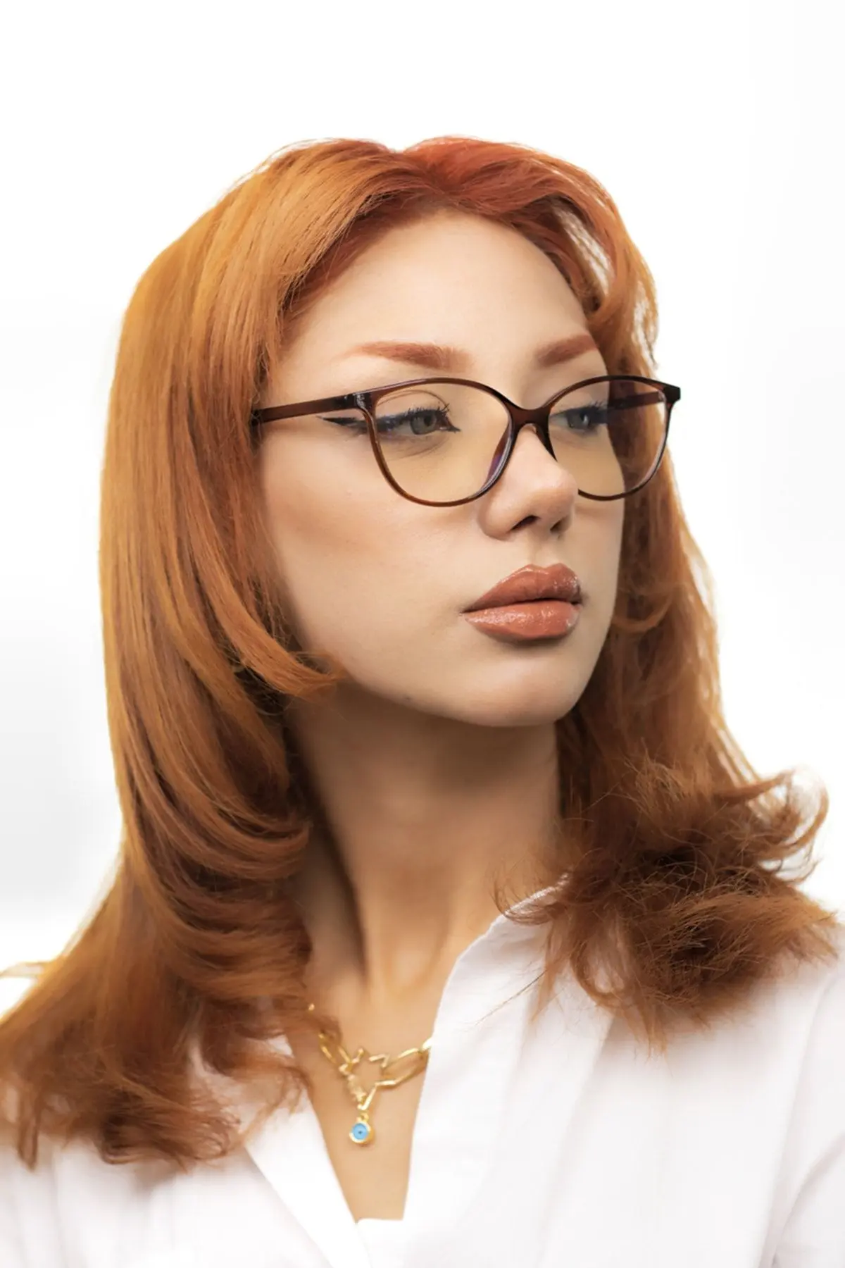 Ohrid Kahverengi Mavi Işık Filtreli Ekran Gözlüğü