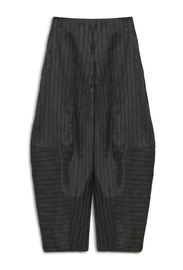 Kırışık Görünümlü Pantolon