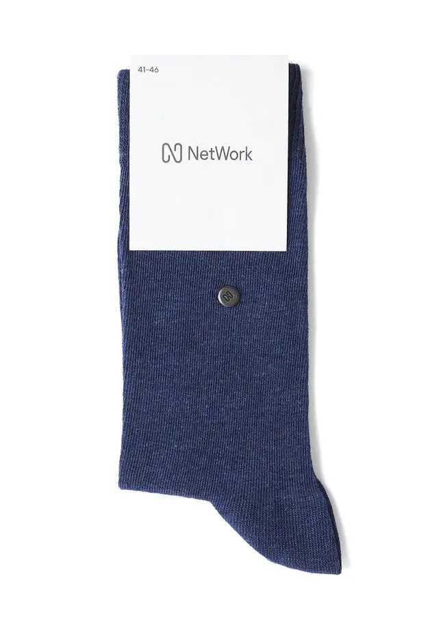 Network Erkek Indigo Çorap