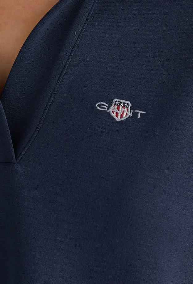 GANT Kadın Lacivert Logolu Polo