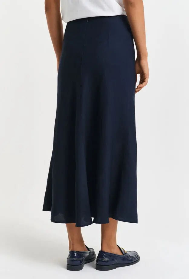 GANT Kadın Lacivert Regular Fit Etek