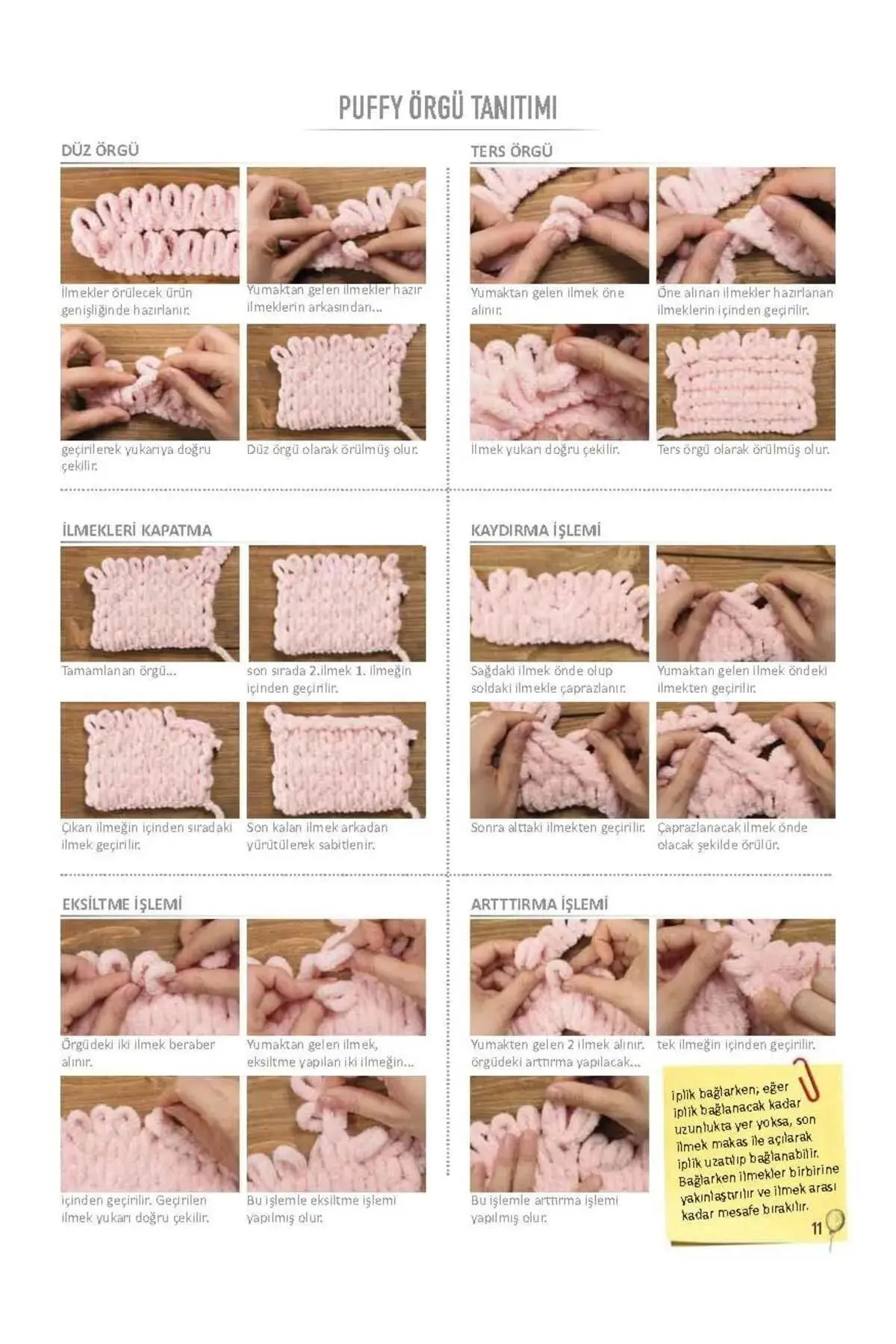 Puffy El Örgü Ipliği 5'li Paket - 141 Saks Mavi - 100 Gr. 9 Mt. Parmak Örgü Ipi