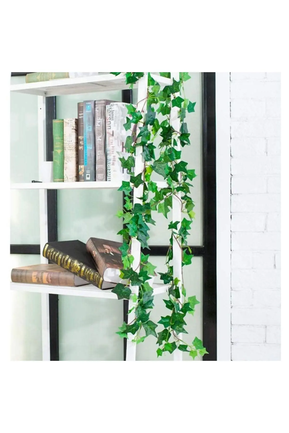 Yeşil Yapraklı Yapay Sarmaşık 230 Cm Ledsiz