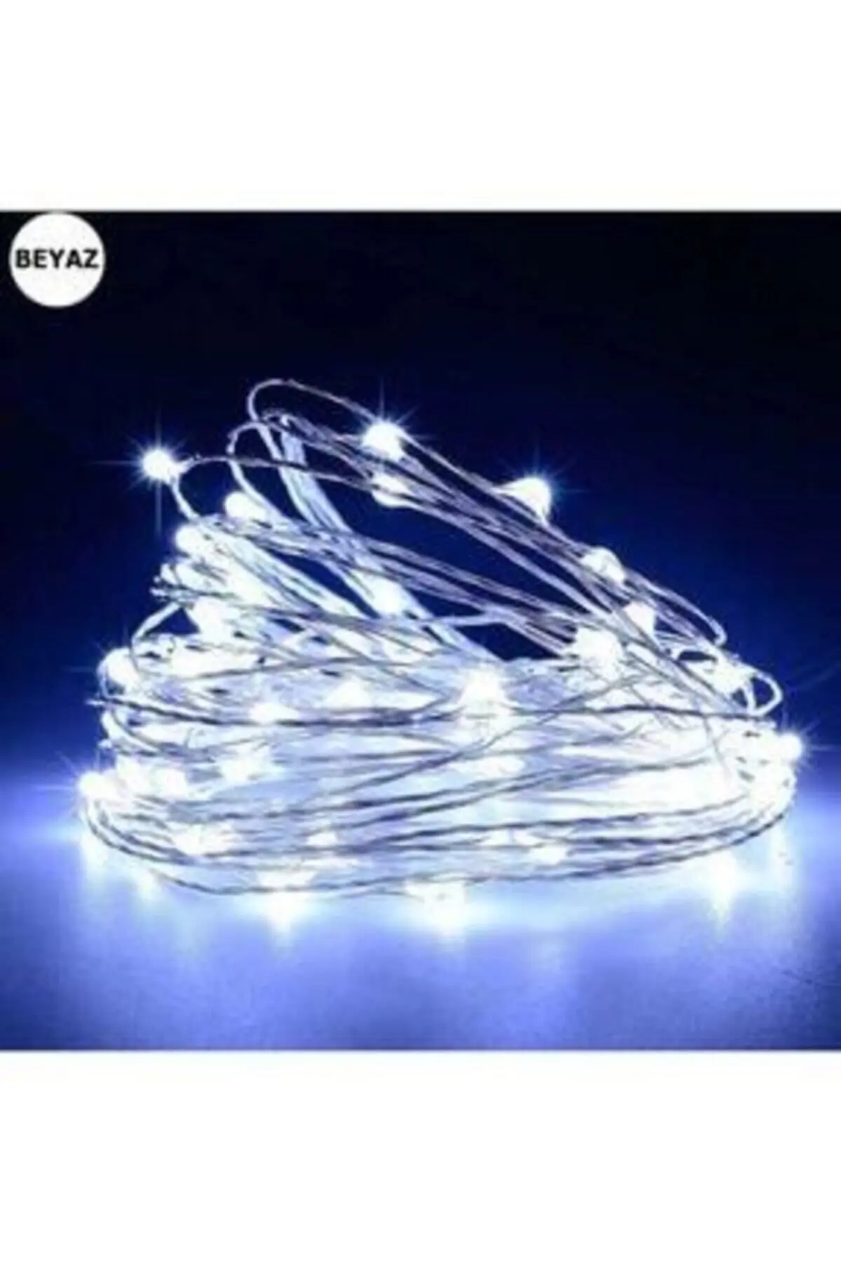 Yeni Nesil 3 Metre 30 Ledli Beyaz Peri Led Işık