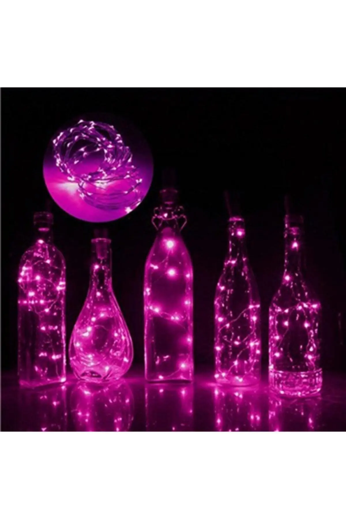 Yeni Nesil 3 Metre 30 Ledli Pembe Peri Led Işık