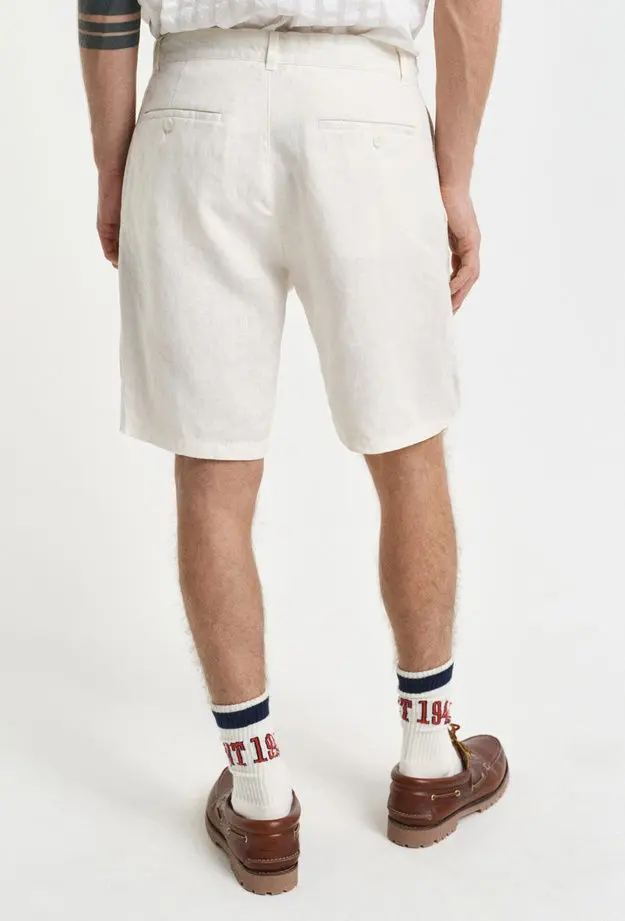 GANT Erkek Krem Relaxed Fit Şort