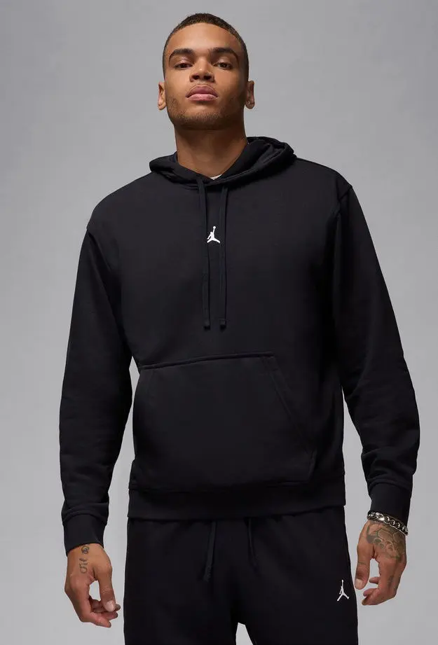 Jordan Jordan Dri-Fit Sport Crossover Fleece Erkek Siyah Sweatshirt