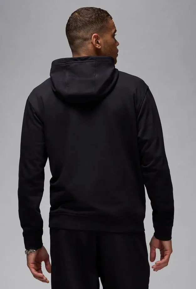Jordan Dri-Fit Sport Crossover Fleece Erkek Siyah Sweatshirt