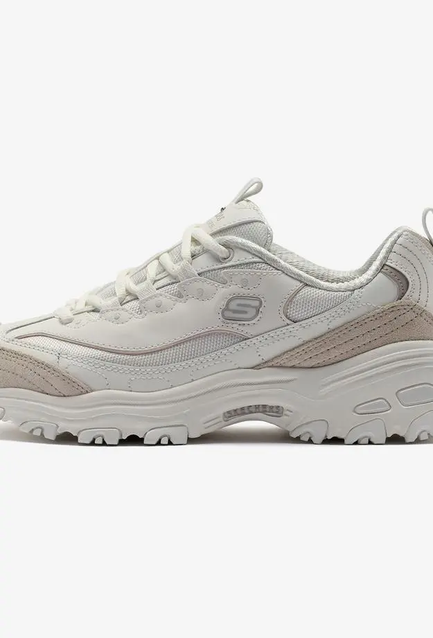 Skechers D'Lites New Heat Kadın Krem Sneaker
