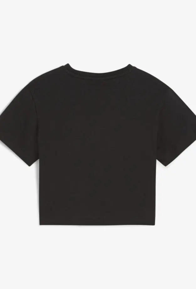 Puma X Trolls Graphic Çocuk Siyah T-Shirt