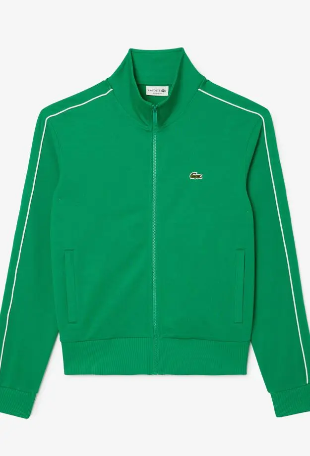 Lacoste Regular Fit Fermuarlı Erkek Yeşil Sweatshirt