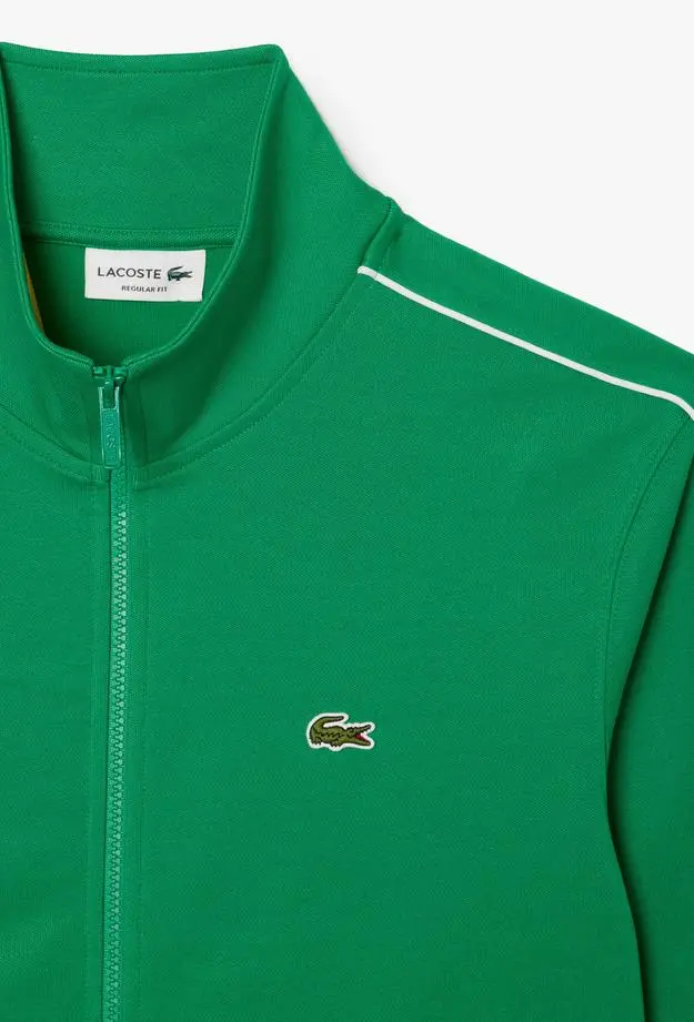 Lacoste Regular Fit Fermuarlı Erkek Yeşil Sweatshirt