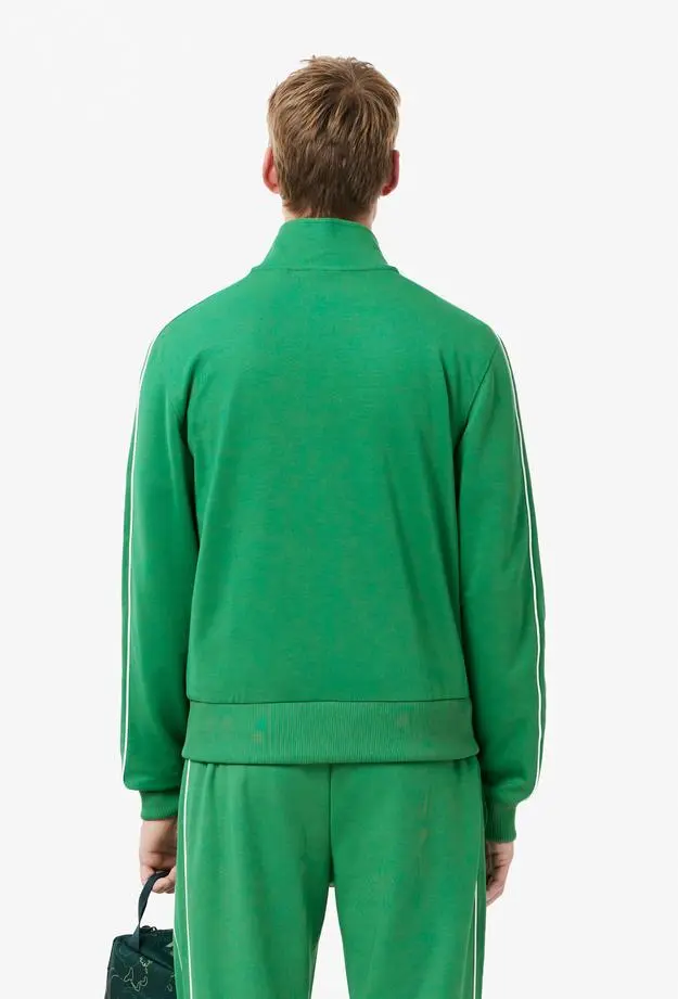 Lacoste Regular Fit Fermuarlı Erkek Yeşil Sweatshirt