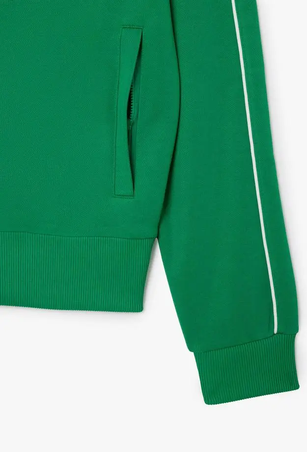 Lacoste Regular Fit Fermuarlı Erkek Yeşil Sweatshirt