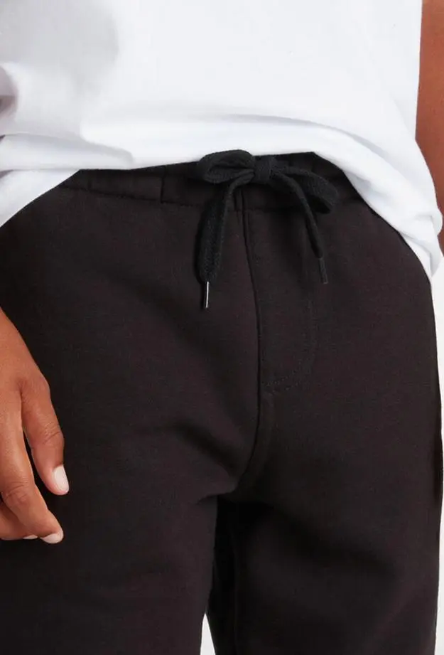 Vans By Core Basic Relaxed Fleece Çocuk Siyah Eşofman Altı