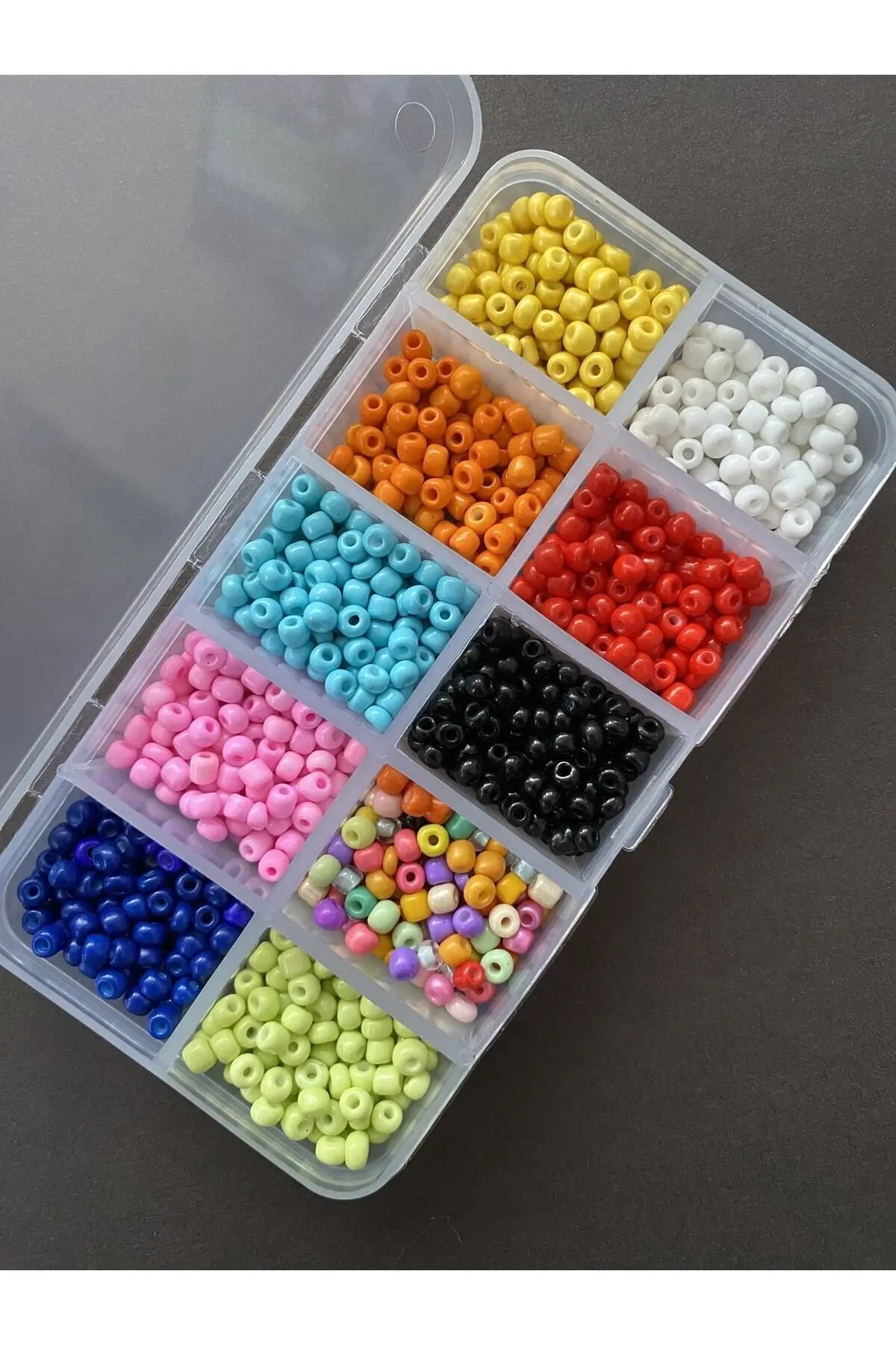 Çift Şeker 4 Kutu Kendin Yap Hobi Takı Seti Kolye Bileklik Telefon Charmı Yapma Seti