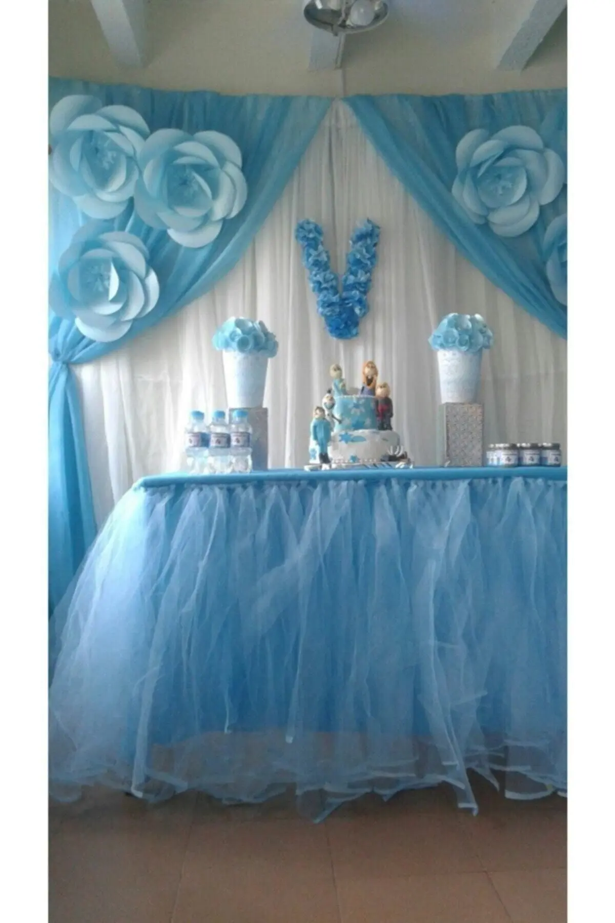 Kristal Tül, Bohça Ve Tepsi Süsleme Tülü, Kapı Tütü Tülü_b.mavisi Boy 5 Metre1,5 Metre B. Mavisi