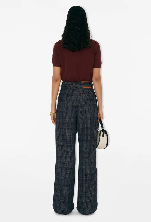 Burberry Wool Kadın Bordo Triko