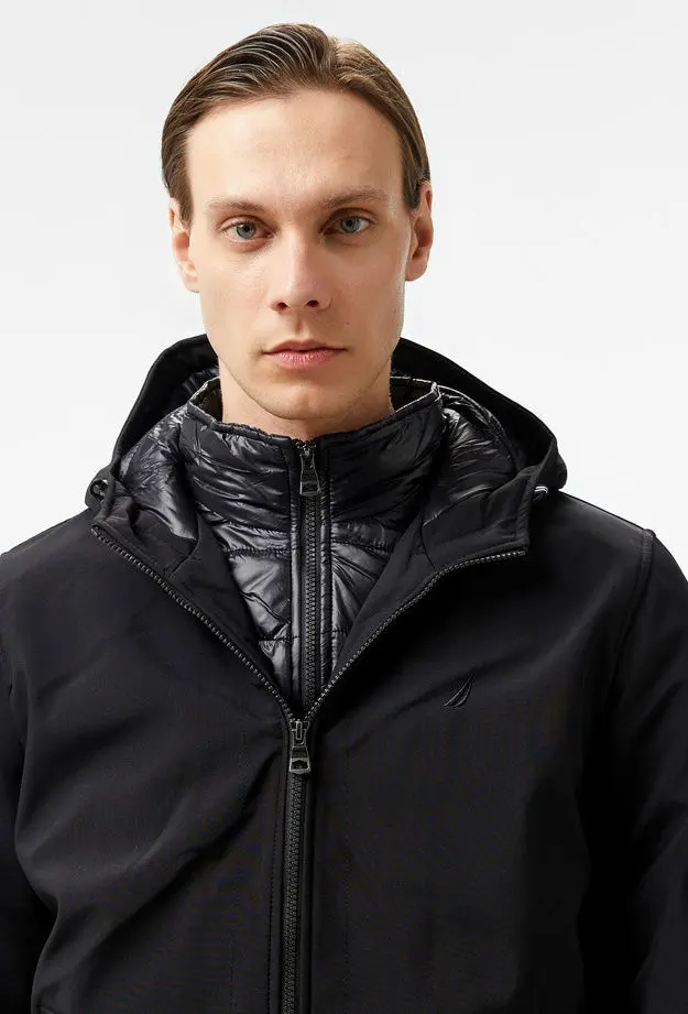 Nautica Erkek Siyah Mont