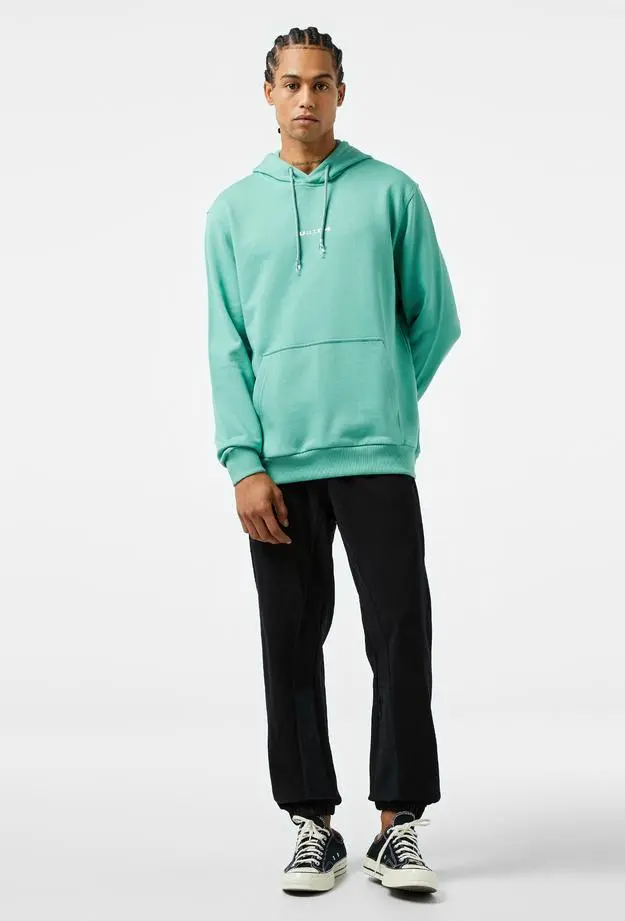 United4 Classic Erkek Yeşil Hoodie