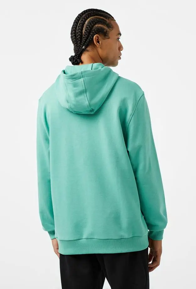 United4 Classic Erkek Yeşil Hoodie