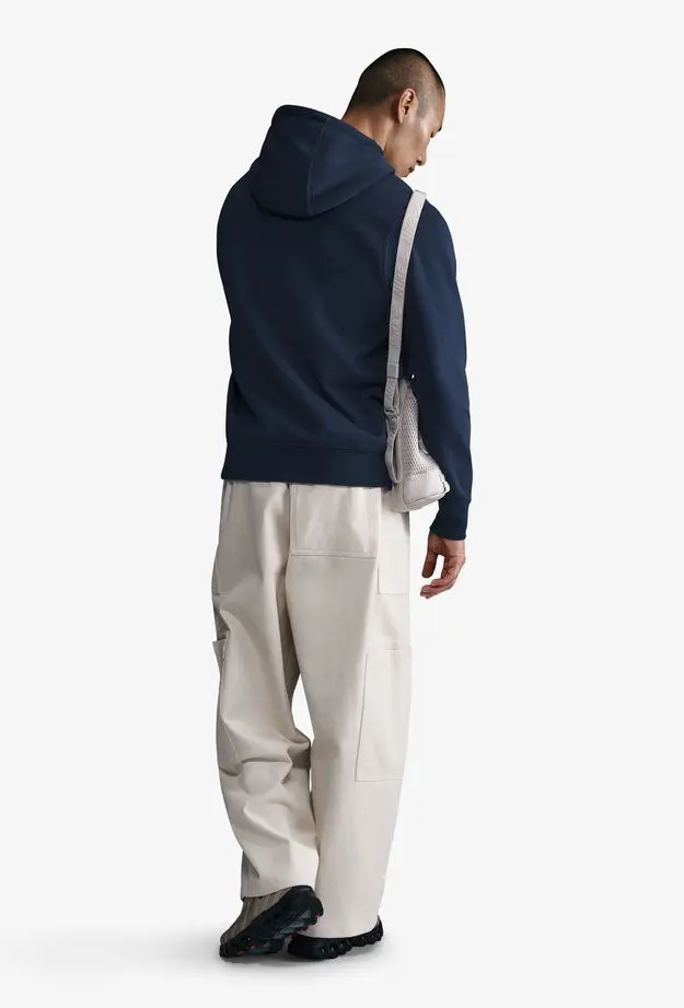 Nike Club Pullover Fleece Erkek Mavi Sweatshirt