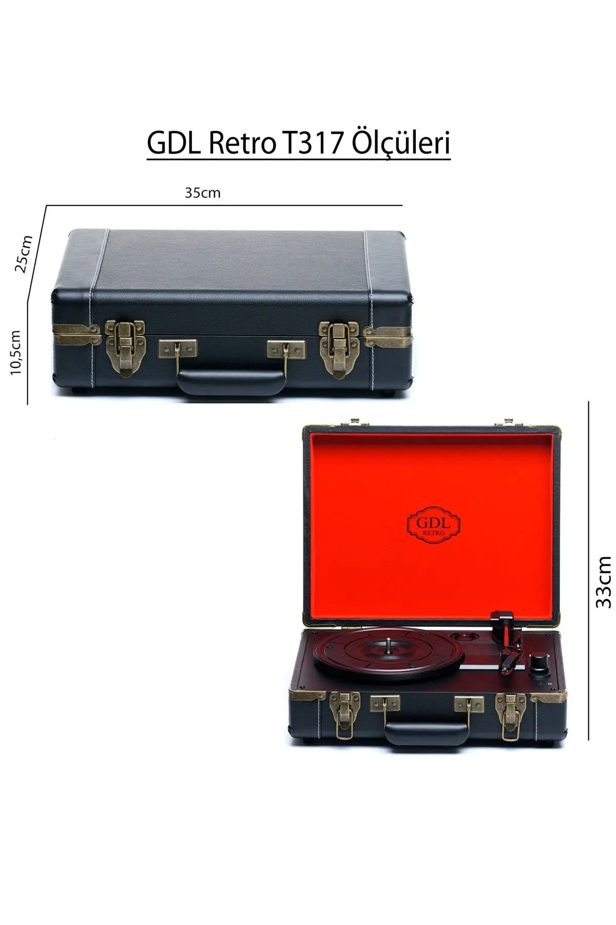 Çanta Pikap T317b Siyah (BLUETOOTH-ŞARJLI)