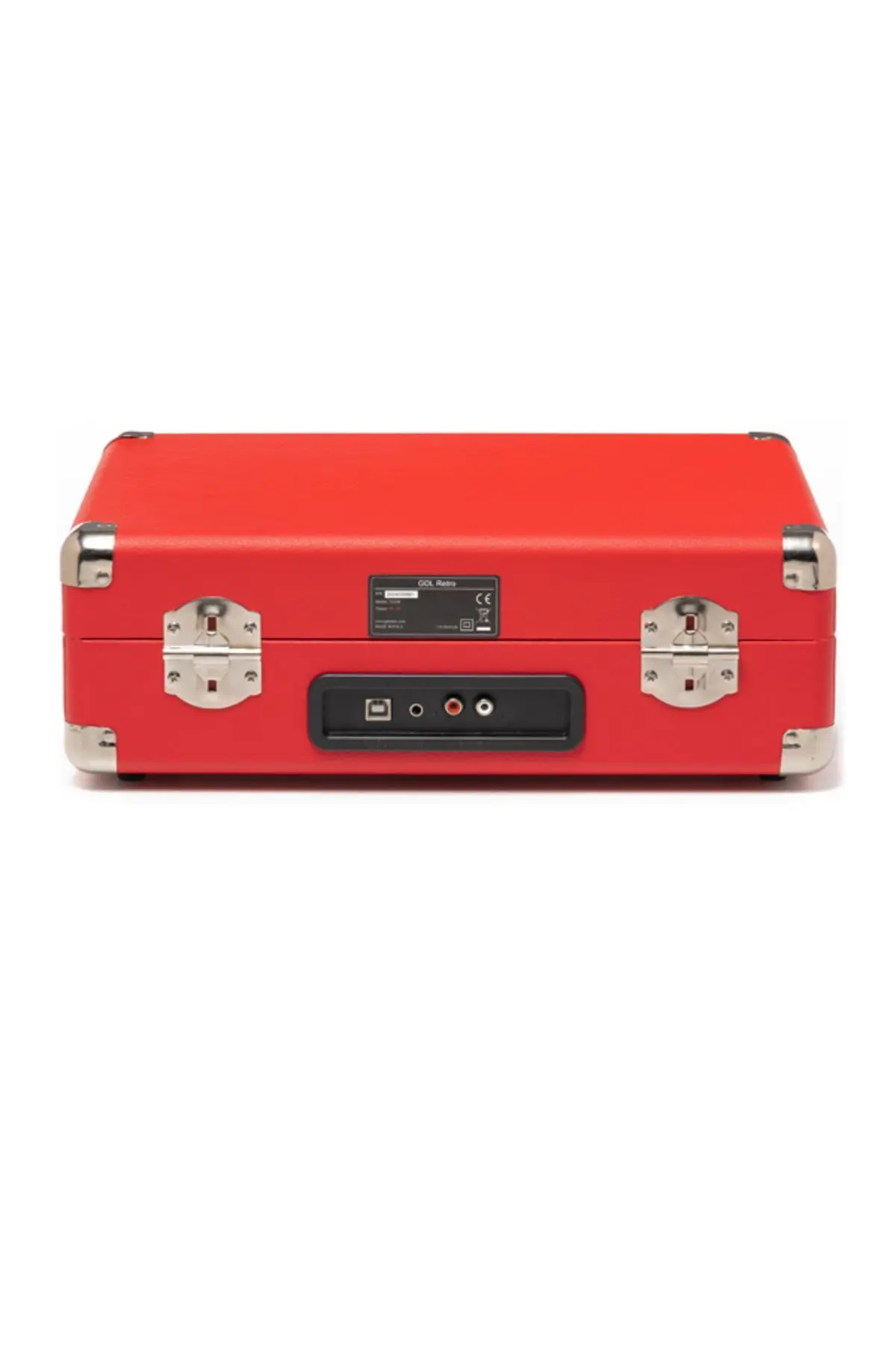 Plak Çalar T317B - Pro (Kırmızı-Bluetooth-Şarjlı)