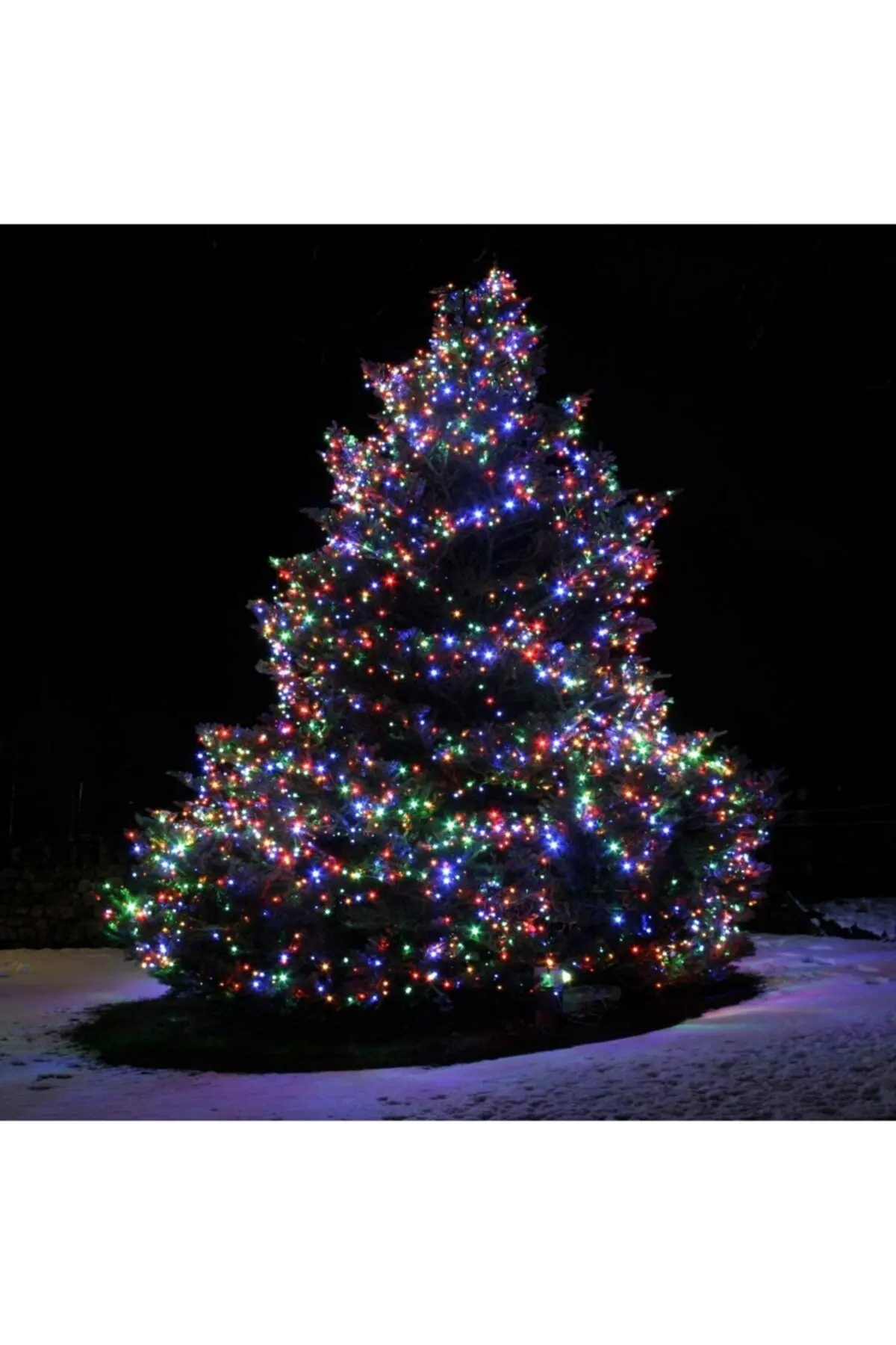 10 Metre 100 Ledli Rgb Renk Fişli Led Işık Dekor Yılbaşı Ağacı Işığı Organizasyon Led Işık Rgb
