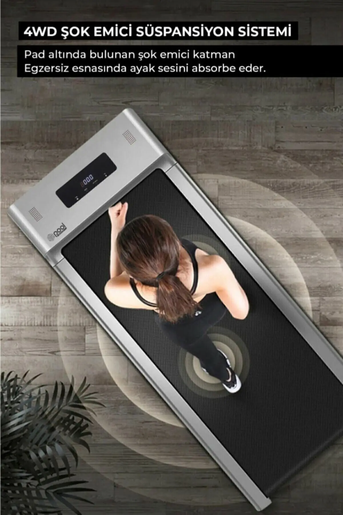 Uzaktan Kumandalı Portatif Yürüme Ve Koşu Bandı