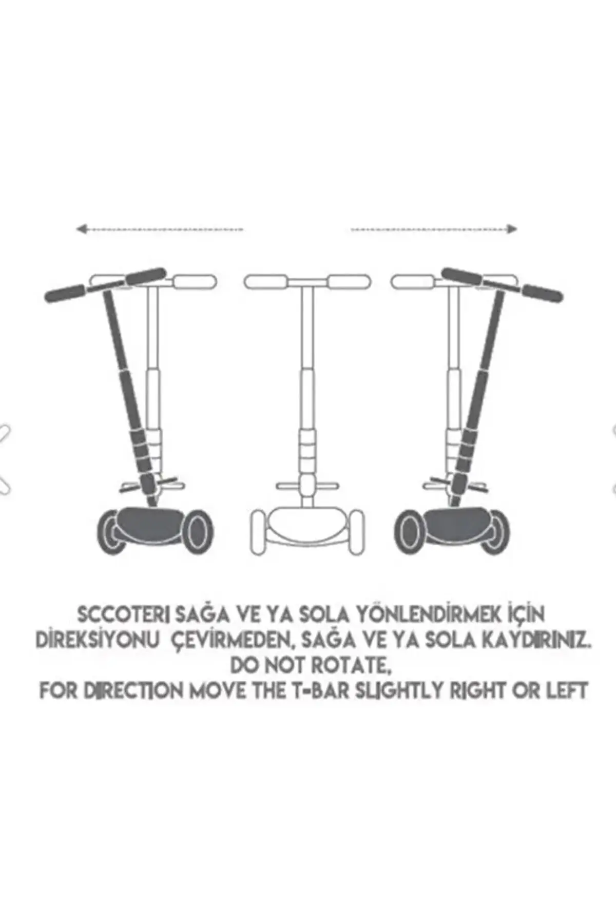 Cool Wheels Led Işıklı 3 Tekerlekli Yükseklik Ayarlı Twist Scooter