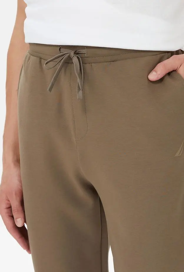 Nautica Erkek Kahverengi Standart Fit Eşofman Altı