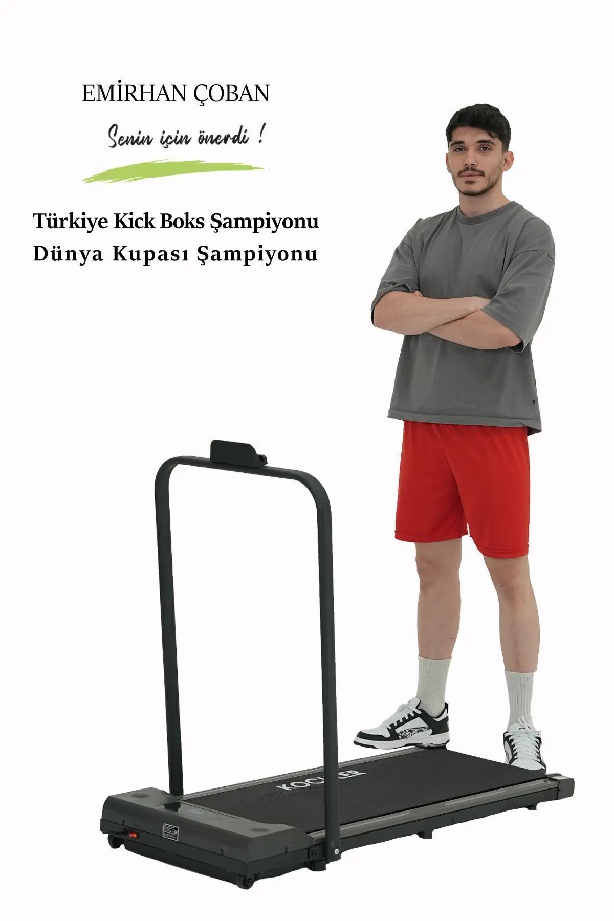 Bluetoothlu Koşu Bandı - Katlanabilir ve Müzik Çalar Yürüyüş Bandı