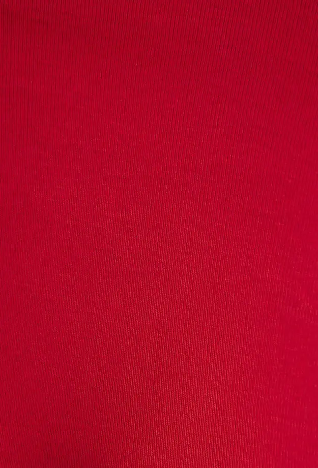 Mavi Kırmızı Basic Tişört Crop / Kısa Kesim 1600814-70467