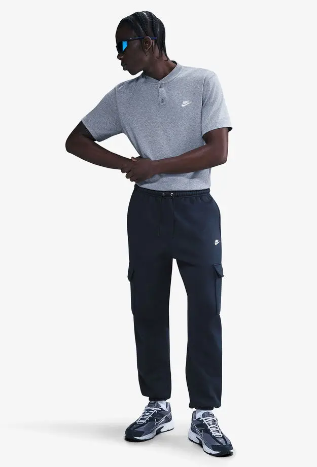 Nike Nike Club Cargo Erkek Mavi Eşofman Altı