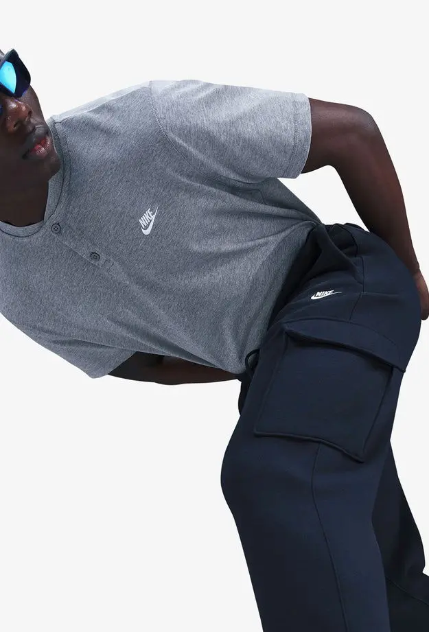 Nike Club Cargo Erkek Mavi Eşofman Altı