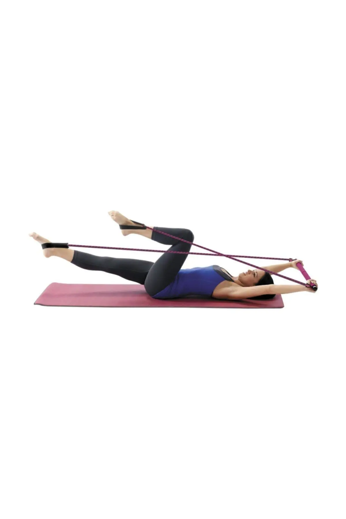 Squat Pilates Jimnastik Egzersiz Çubuğu Portable Studio Squat Barı