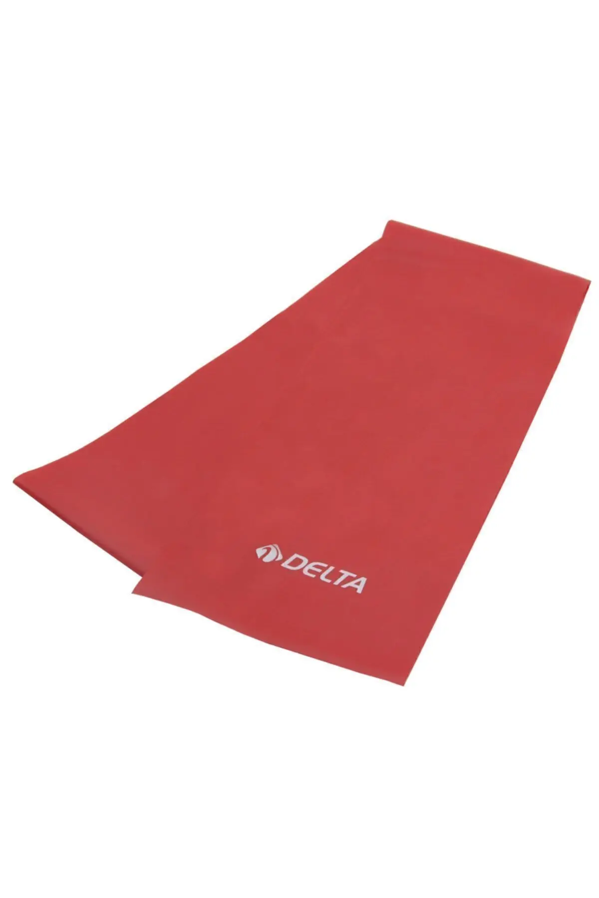 Delta Pilates Bandı Orta Sert 120 x 15 Cm Egzersiz Direnç Lastiği (Uç Kısmı Açık)