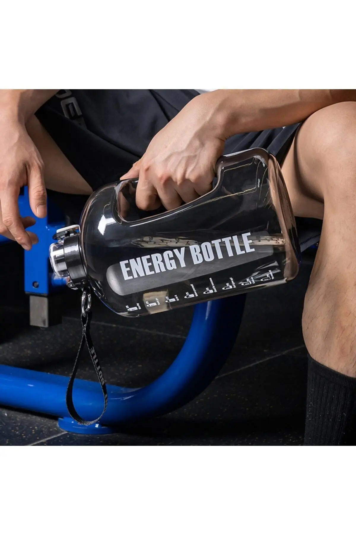 Suhvee Sporcu Su Matarası Su Matarası Bpa Free 2.5L Suluk Gym Matara