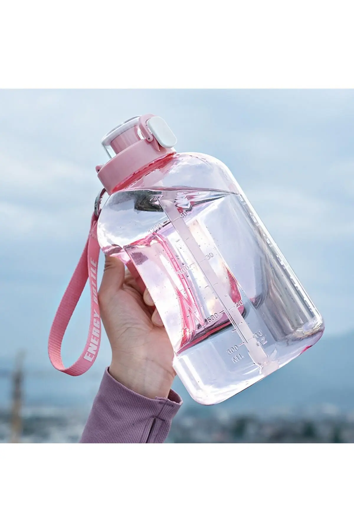 Suhvee Sporcu Su Matarası Su Matarası Bpa Free 2.5L Suluk Gym Matara